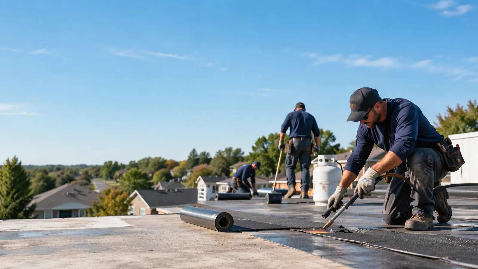 Flat Roof Leak Repair providers in Flomot, TX